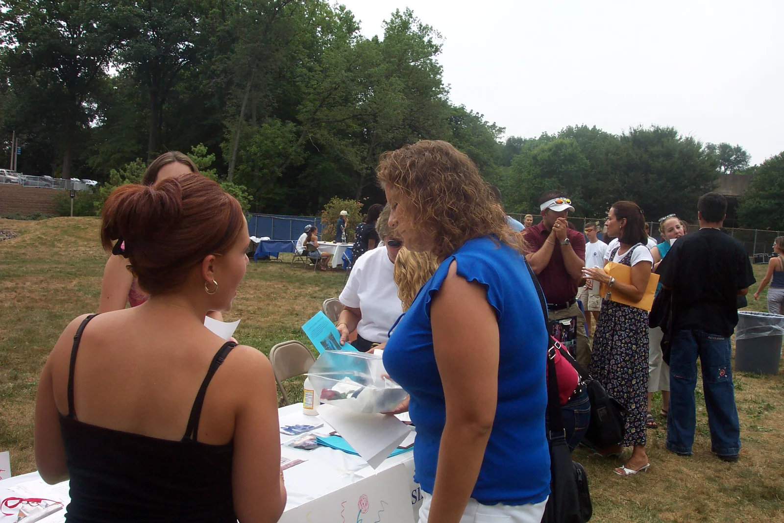 The Club Involvement Fair allowed students to join campus organizations by simply writing their names on a piece of paper - no experience necessary! 