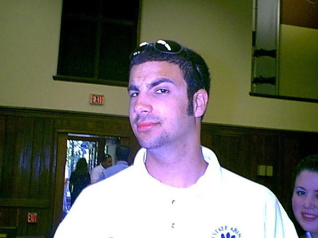 Drew Lavenberg, who headed the Real Life at Penn State Abington session in the afternoon, appears washed out.