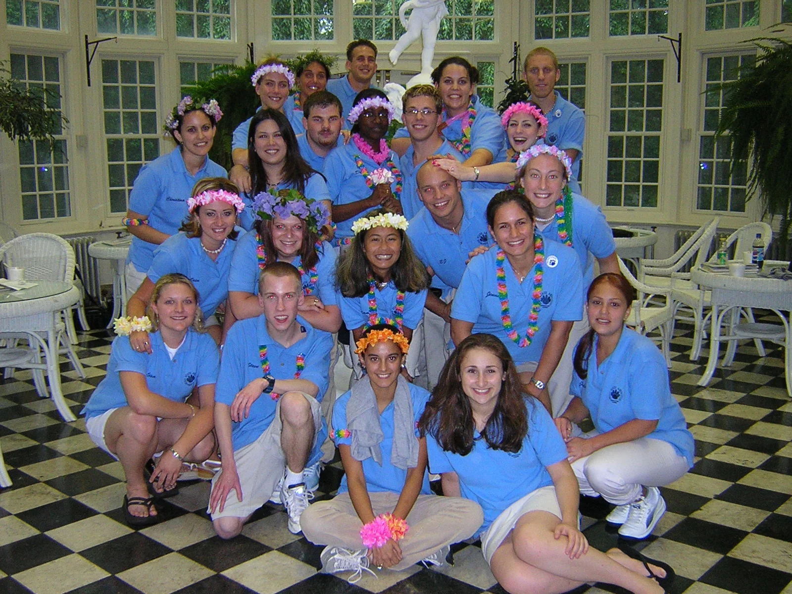 All of the orientation leaders stand together for one last group photo on August 1 before parting for good.