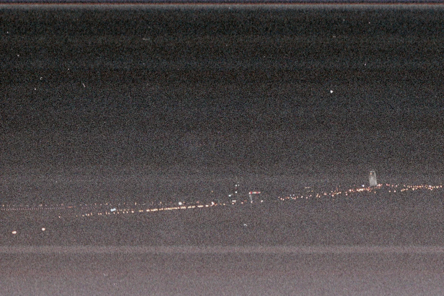 This faded shot was of the Ben Franklin bridge, far in the distance. 