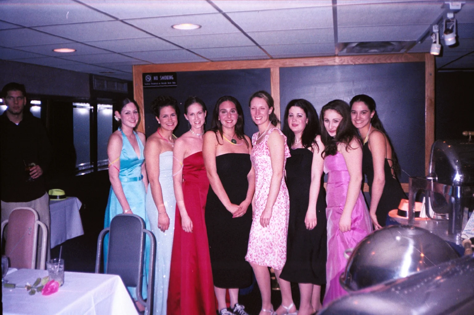 From left to right:  Ashley Martin, Jenna Backer, Corinne Shabe, Jackie Egitto, Doris Golebiewski, Regina Fetterolf, Julia Cheskis, and Tina Zarroli. 