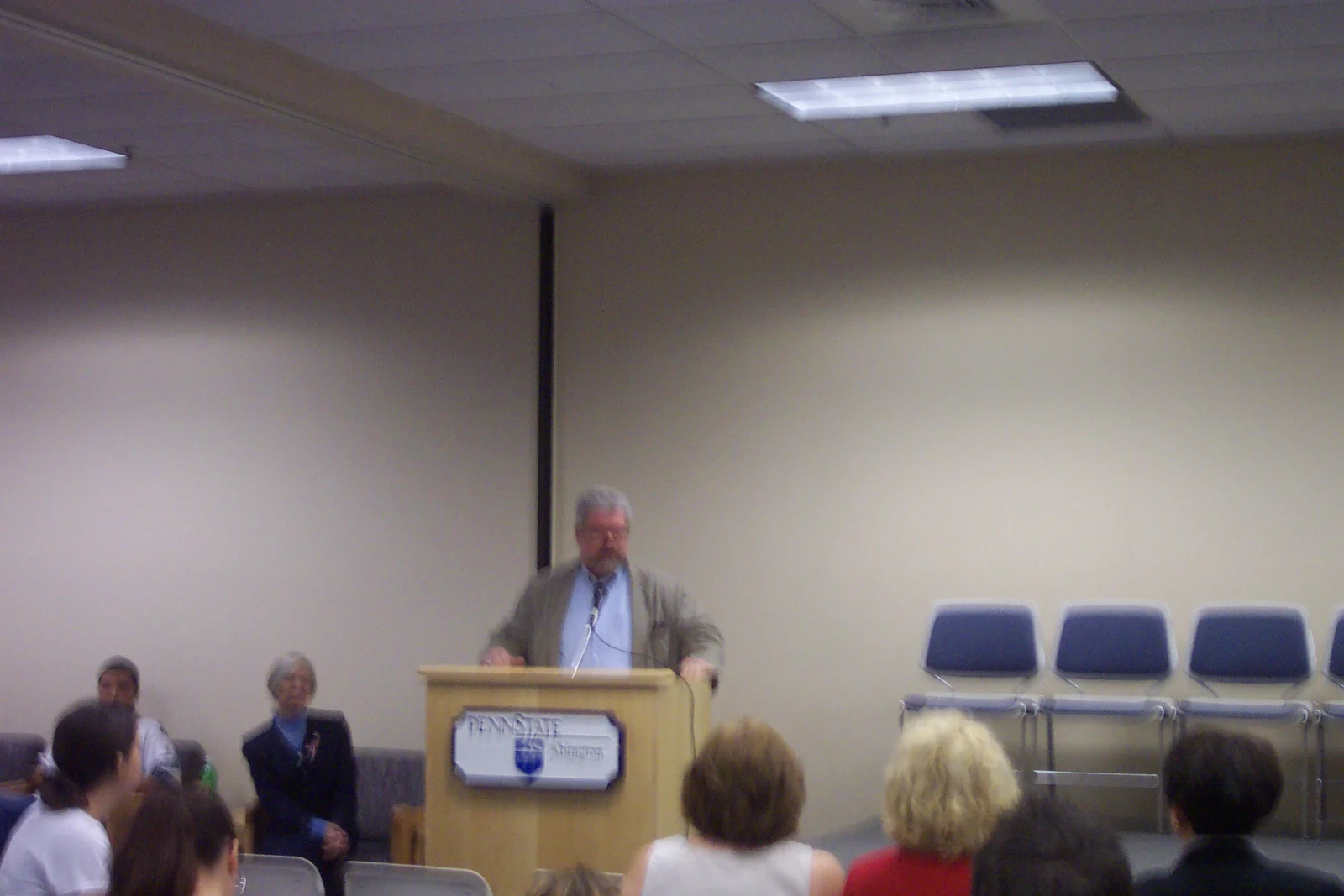 Professor Bryan Polk also took to the podium to share his thoughts.