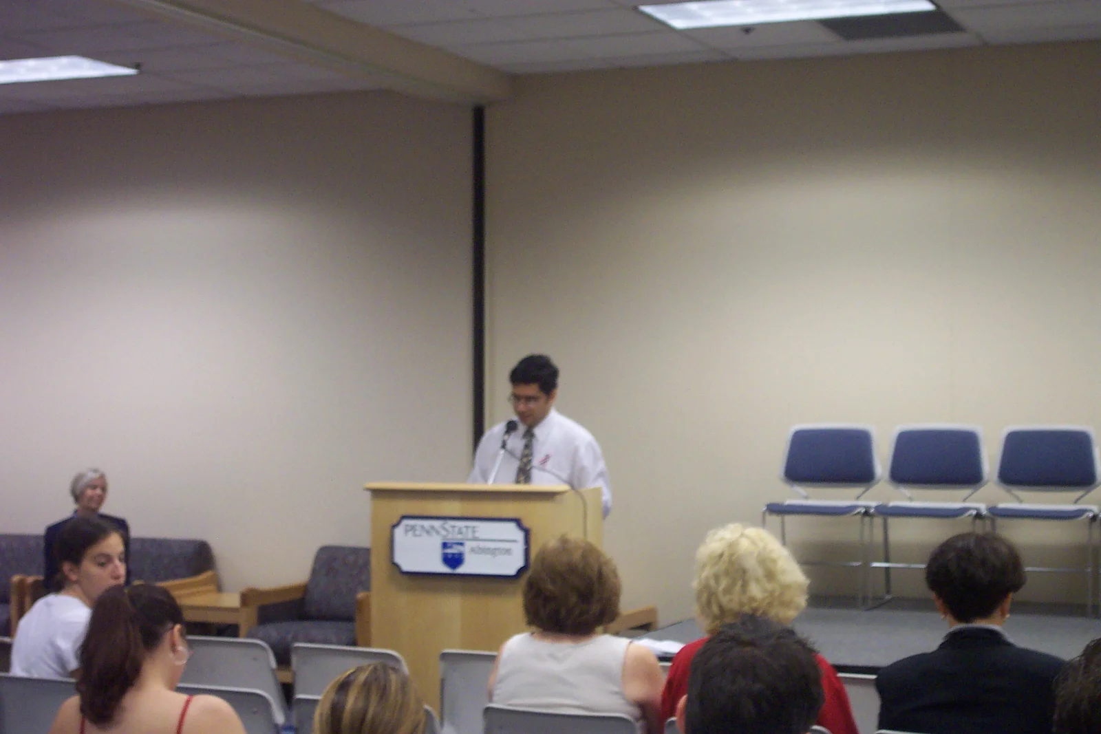 Ninad continues introducing speakers.