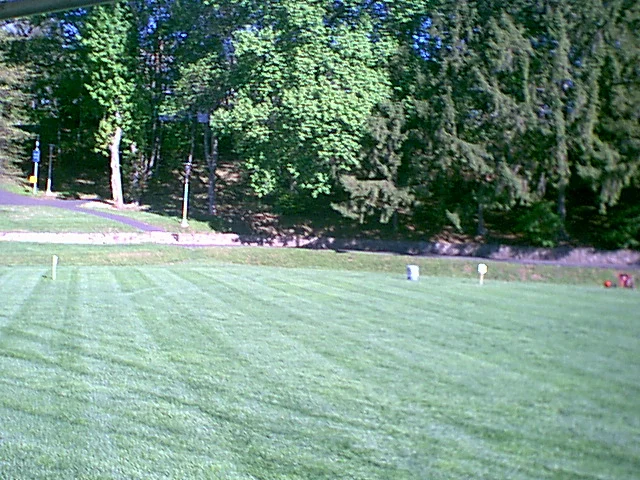 Another view of the intramural field, this one facing the Rydal building, at around 7:00am.