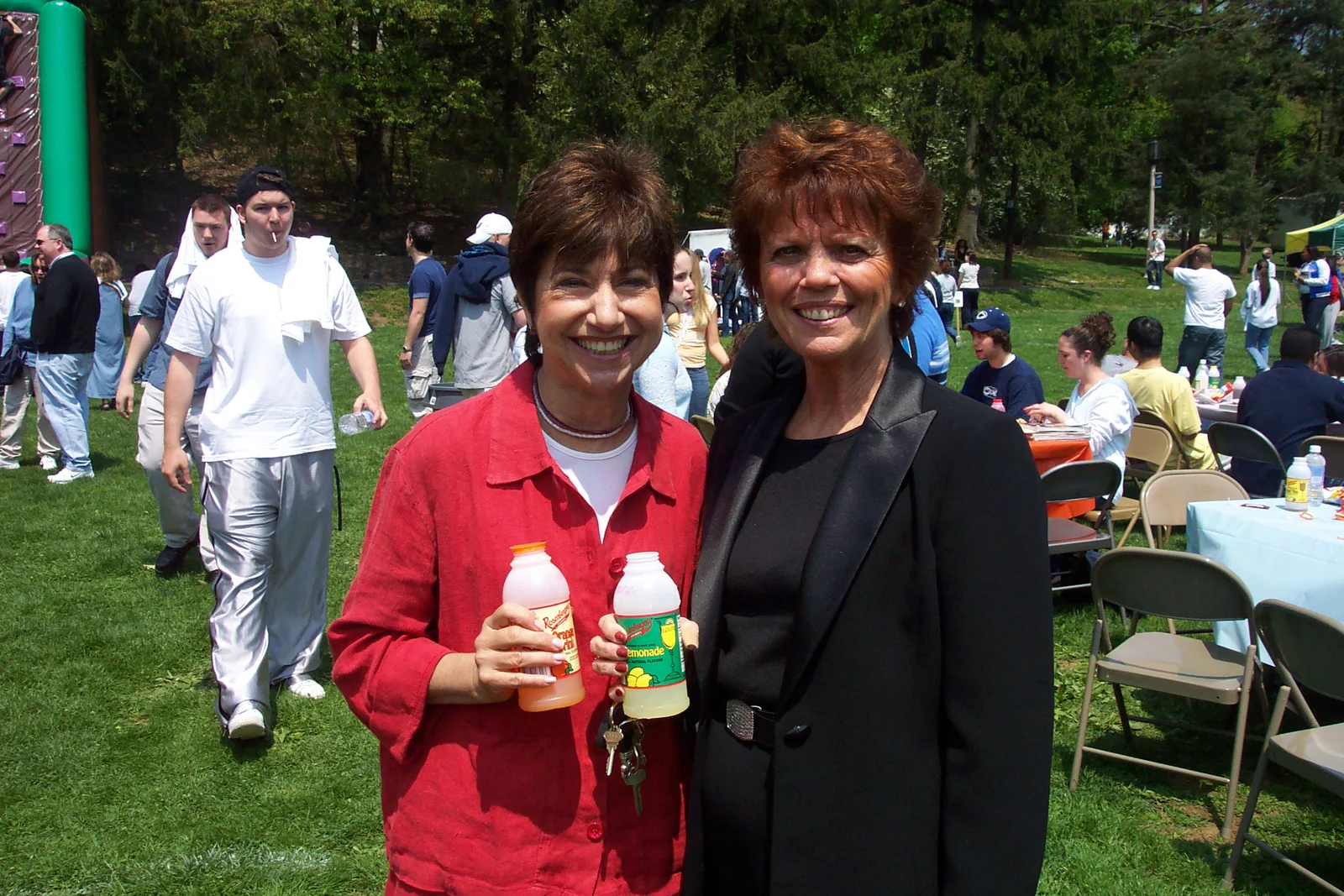 Gale Siegel and Carol DeBunda might be the two most well-known people on campus. 
