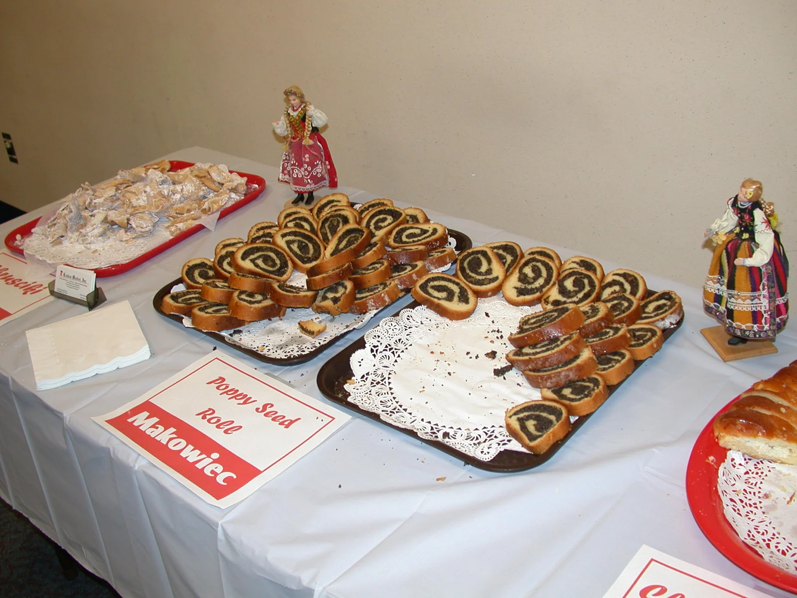 Other polish foods were available, but not all were deliverered on time.