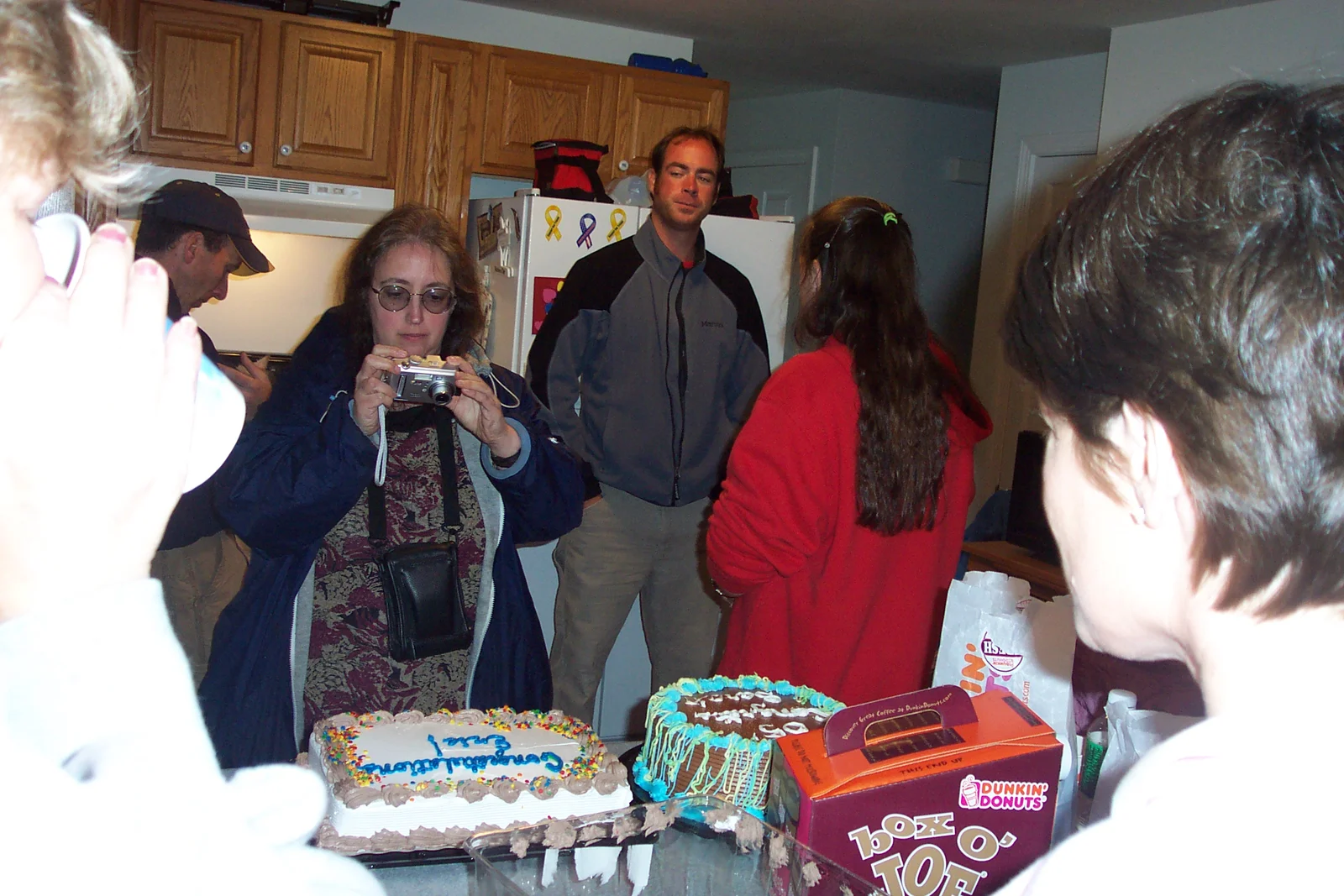 Here, you can see the previous picture being taken.