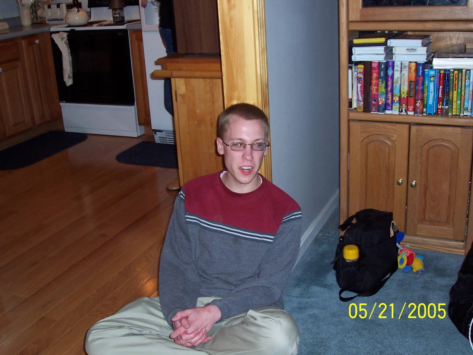 Steve zoned out at one point, exhausted after the busy day.