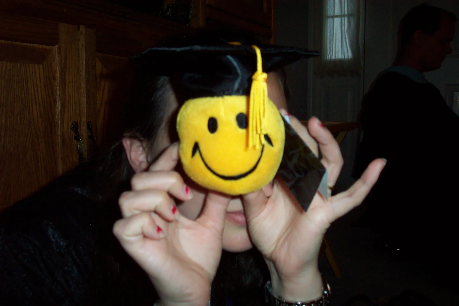 This Wal*Mart smiley face was perhaps the most original gift of all.