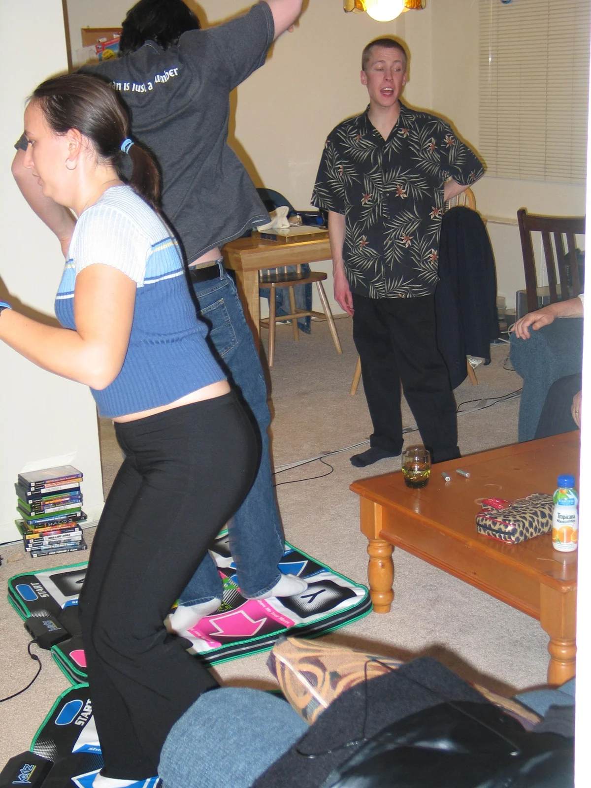 John Silvestri was no match for Sarah Duncan in this DDR war.