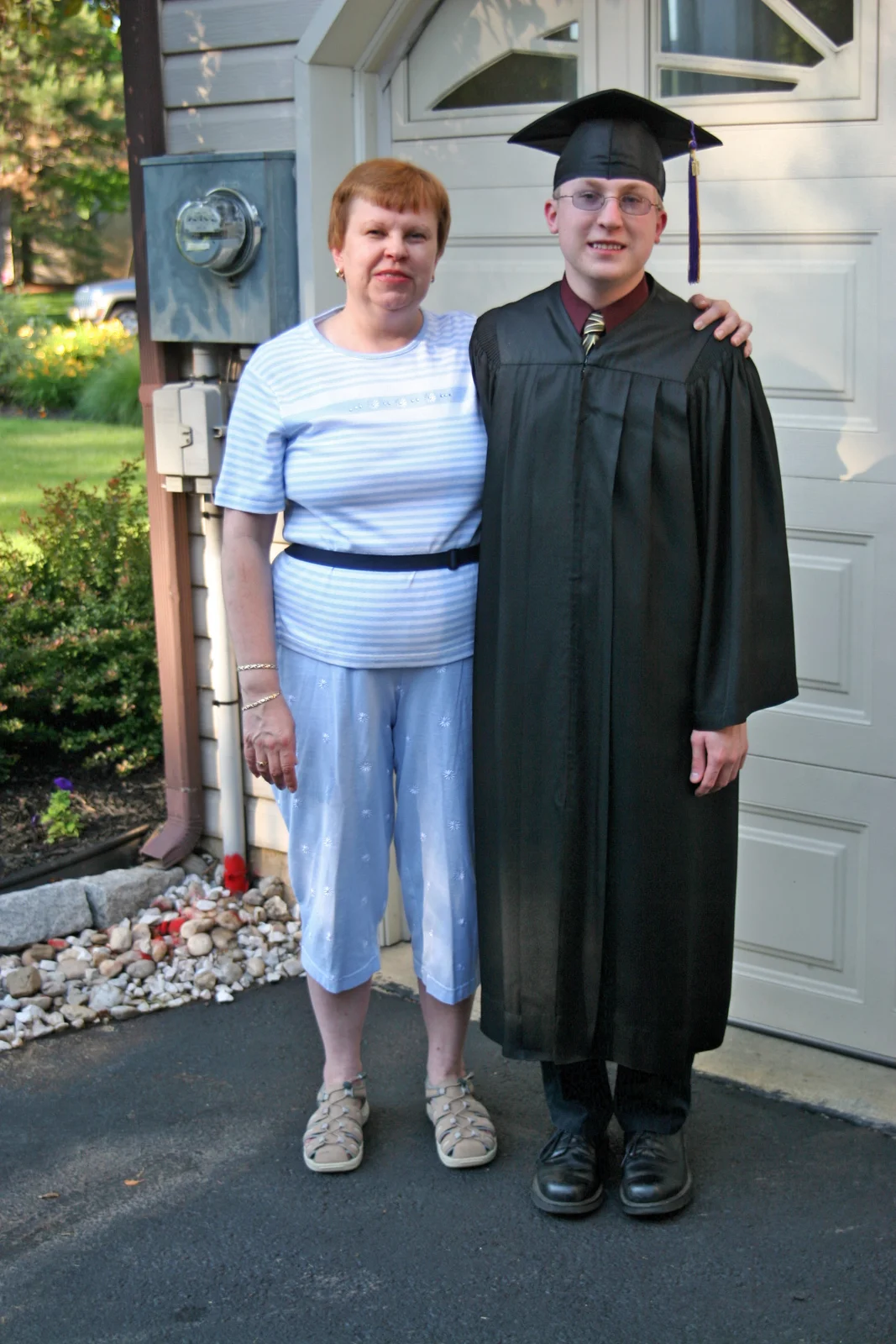 Chris and his Godmother