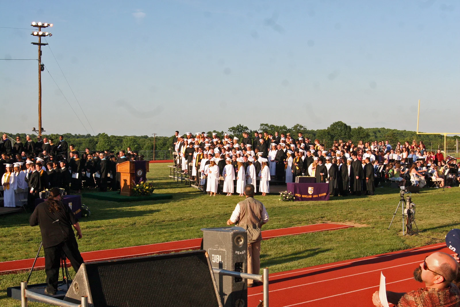 Mr. Daher gave a speech during the ceremony congratulating the graduates on their supurb performance. 