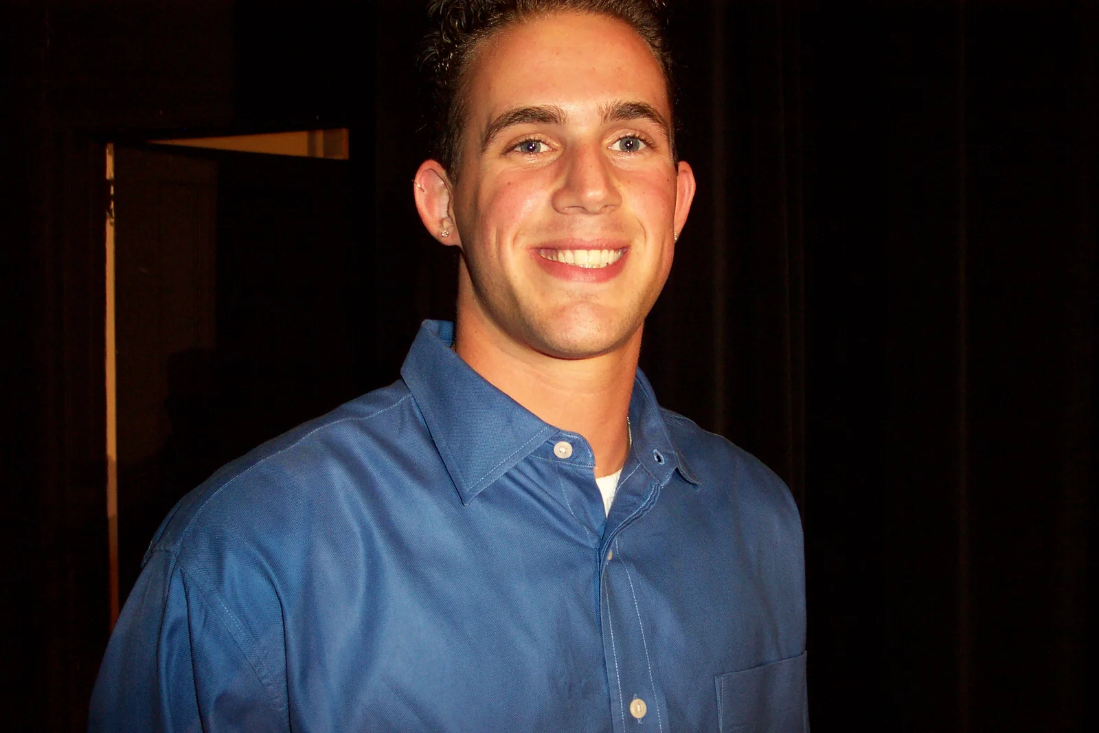 A close-up of Ryan Merrigan. 