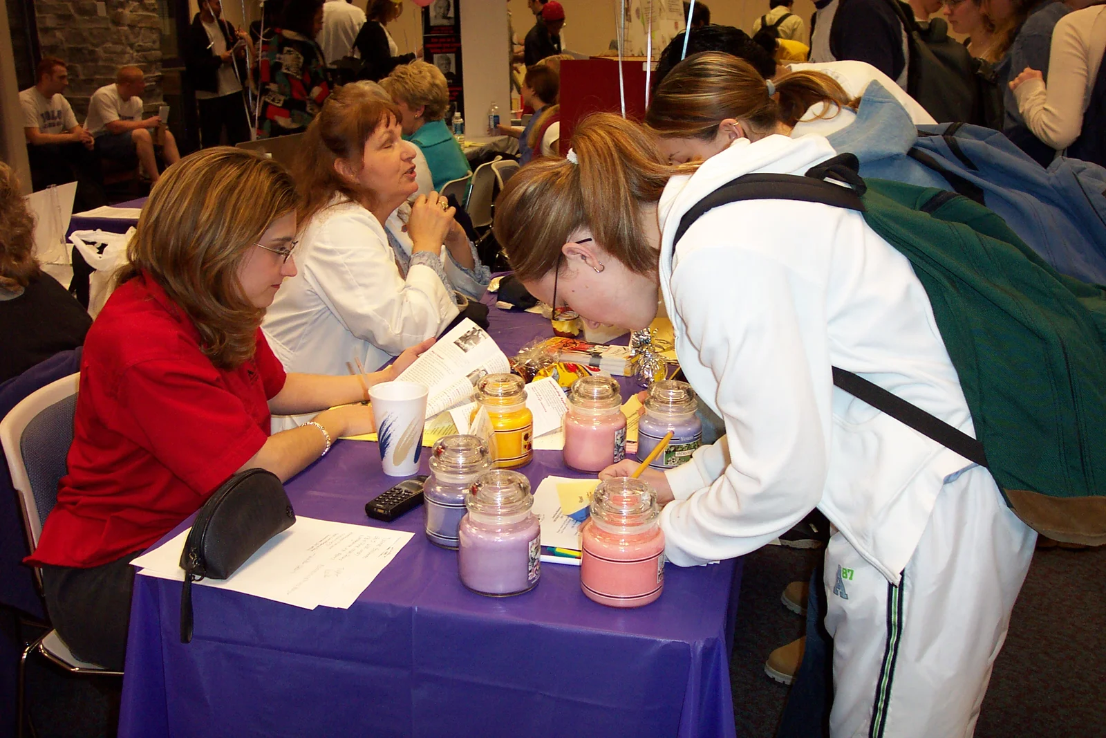 Students were given the opportunity by many providers to sign up for various services.