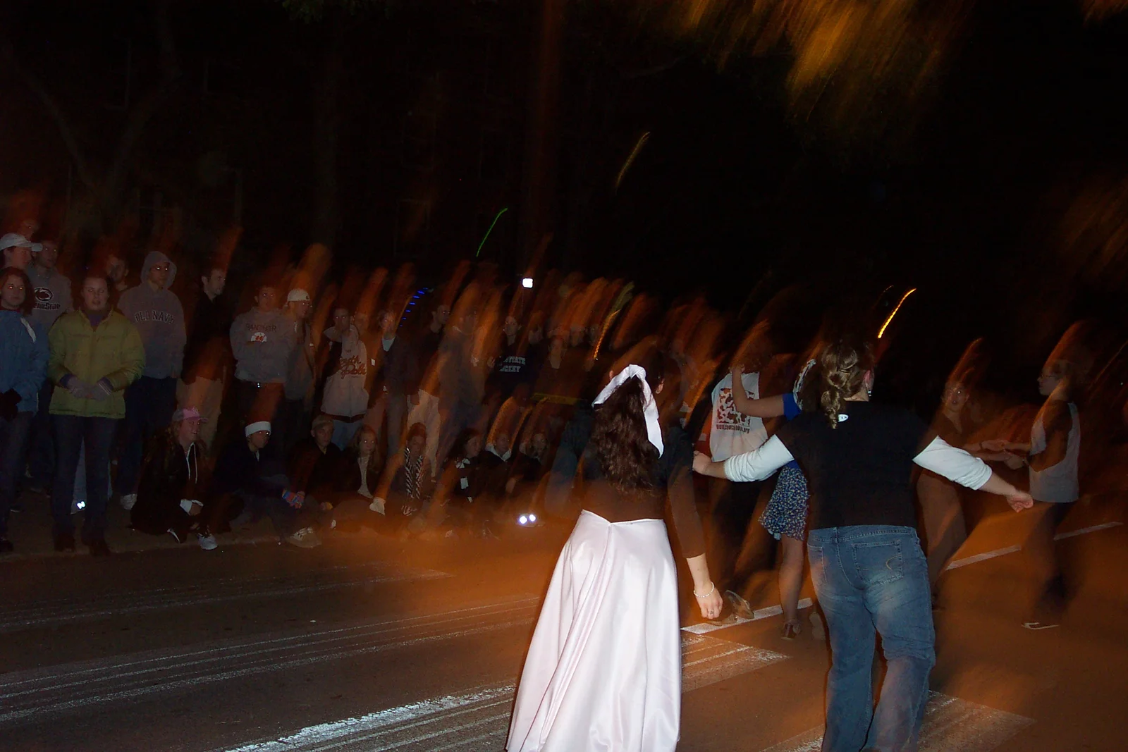 They were moving so quickly that pictures couldn't be taken fast enough!