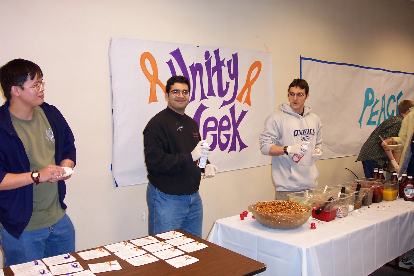From left to right: Ty Tea, Ninad Pendharkar, Soroosh Hashemi, and Steve Sokolowski