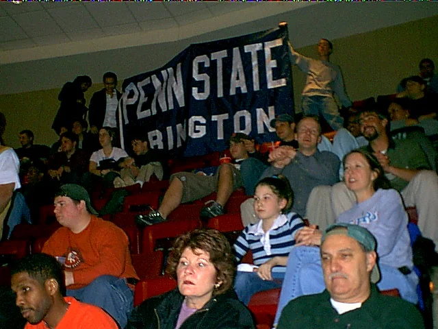 Stadium security promised to show this banner on television, but in the end they did not.