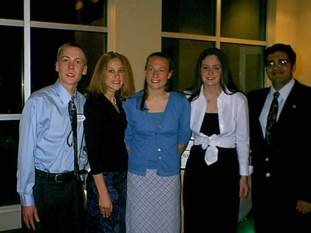 The 2002-2003 SGA Executive Board. 
