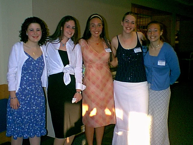 From left to right:  Regina Fetterolf, Ashley Martin, Jackie Egitto, Kristina Amodei, and Bridget Daly. 