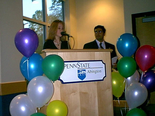 Amy Frizzell was the master of ceremonies and the head of the Leadership Banquet committee, while Ninad Pendharkar also introduced speakers.