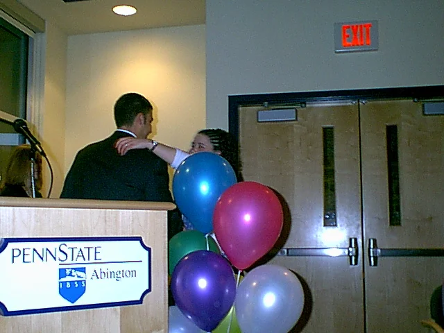 Secretary Regina Fetterolf was the recipient of the Departing Leader award. 