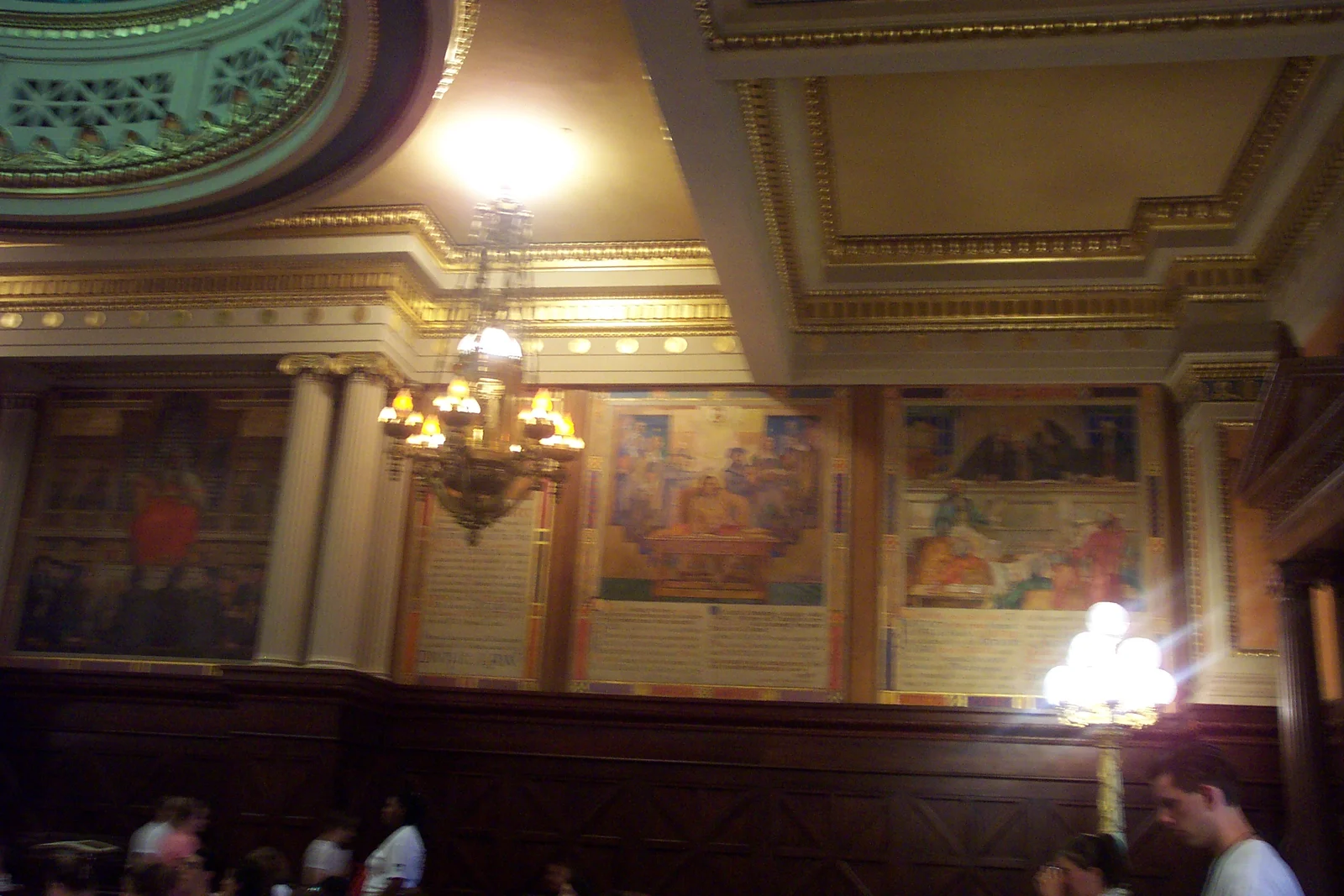 Another picture of the Supreme Court chambers.