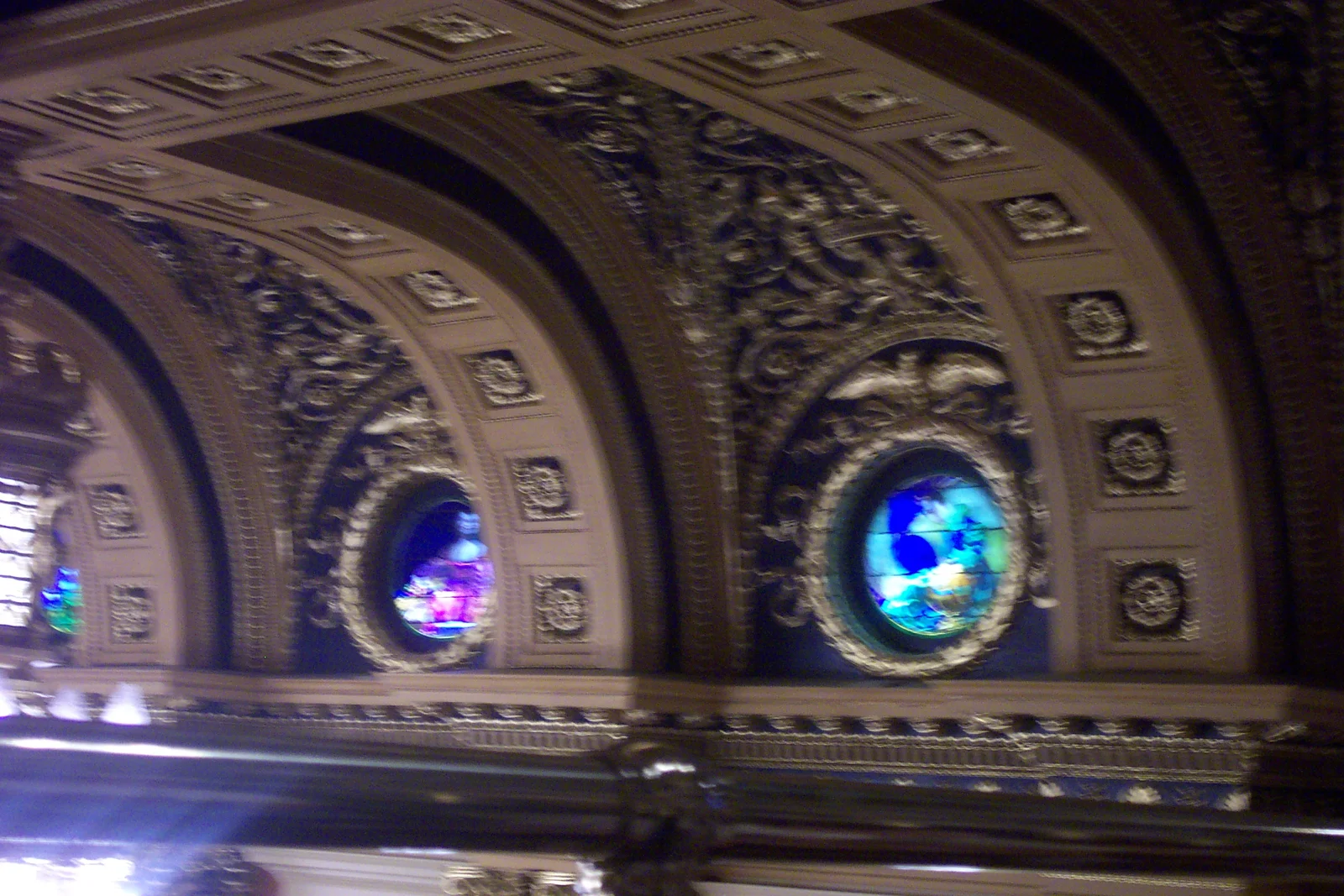 These windows were present in the House chambers, which were being renovated while the legislature was on vacation.
