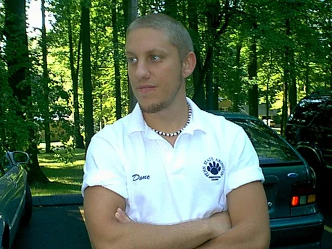 "Dirty" Dane Zdunowski looks like he could care less about the upcoming challenges of the day. 