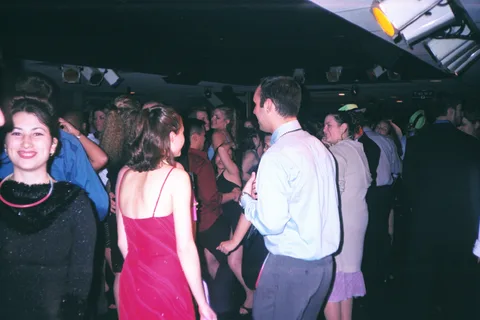 Elaine gets her groove on. 