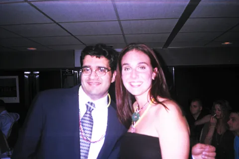 Tracy then took back the camera to capture Ninad Pendharkar along with Jackie. 