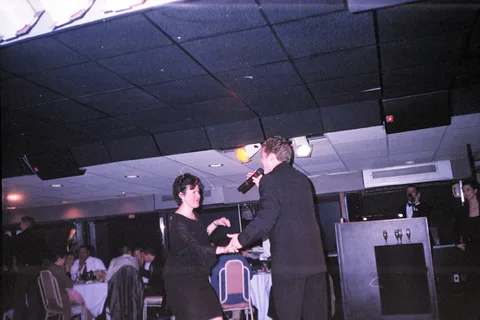 Tracy and the DJ were the life of the party! 