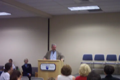 Professor Bryan Polk also took to the podium to share his thoughts.