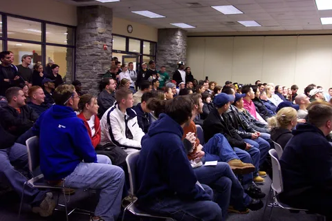Another picture of the audience.