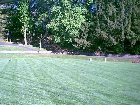 Another view of the intramural field, this one facing the Rydal building, at around 7:00am.