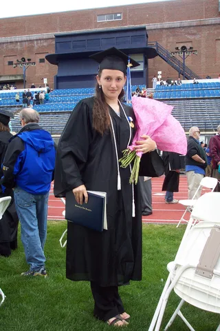 This picture is one of many that will embarass Sarah for the rest of her life. 