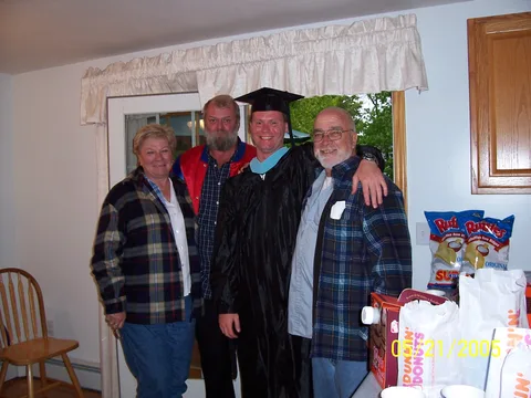Eric and his family. 