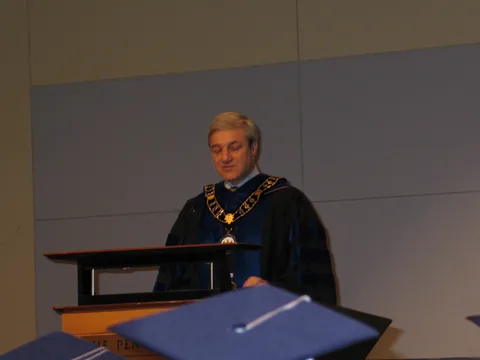 If Dr. Spanier didn't have enough time to say everything he wanted, he had three more opportunities on Saturday. 