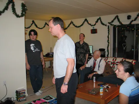 Dance Dance Revolution was a hit; Steve owned seven games in the series. 
