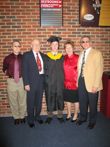 Henry Sokolowski was the only member of the family able to attend the ceremony.  Other members of the family had planned on attending but fell ill when the day arrived. 