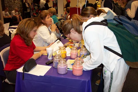 Students were given the opportunity by many providers to sign up for various services.