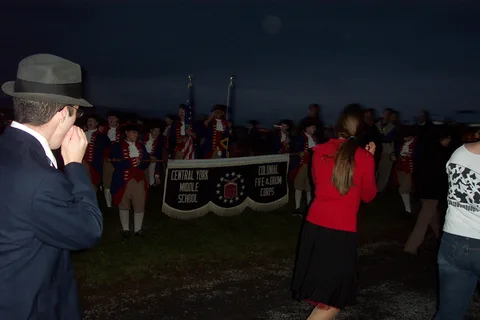 Another high school marching band. 
