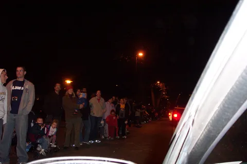 More crowds. 