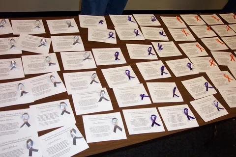 These ribbons facilitated awareness of important causes.