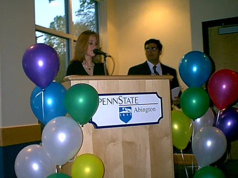 Amy Frizzell was the master of ceremonies and the head of the Leadership Banquet committee, while Ninad Pendharkar also introduced speakers.