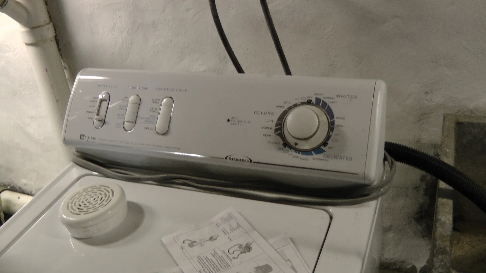 This clothes washer is included for free.