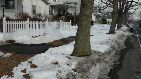 The property is set back from the street by a considerable amount.